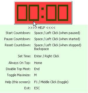 非常简单的倒计时软件|TinyCountdown(非常精