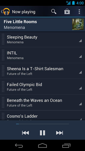 Google Play播放器(Android音乐播放器)截图