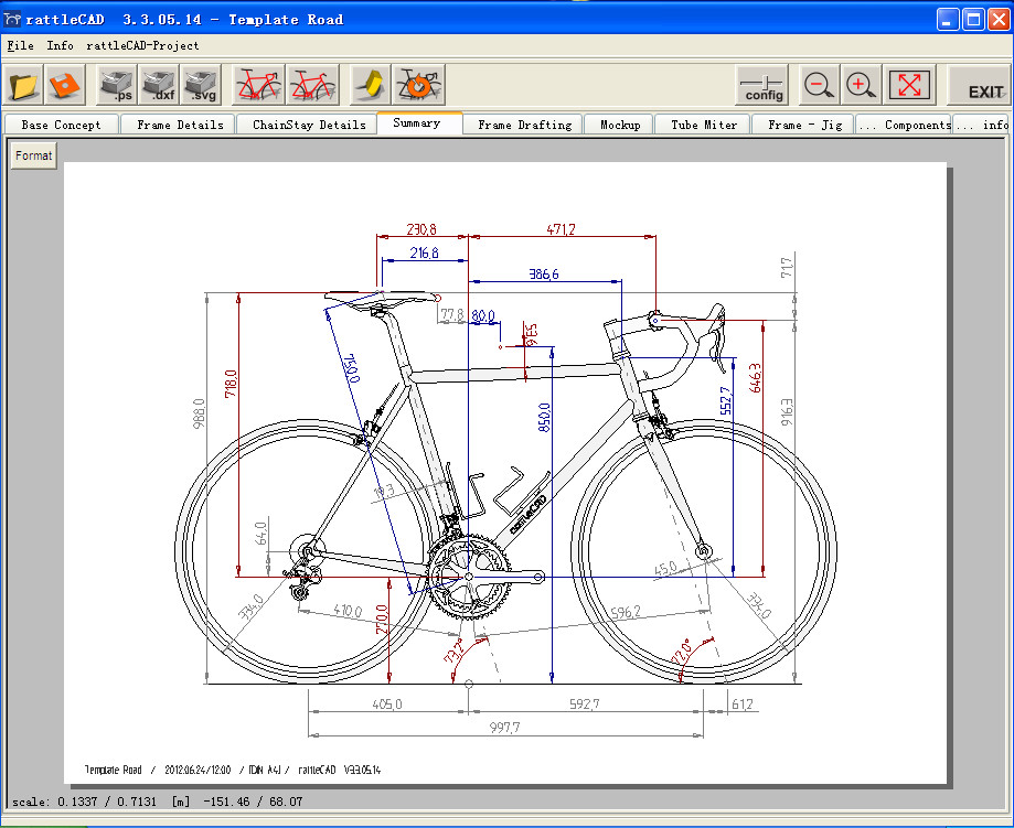 图纸设计工具(rattleCAD)v3.3.05.14 英文版