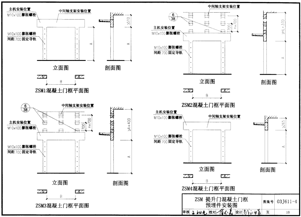 03j611-4铝合金/彩钢/不锈钢夹芯板大门电子图集pdf格式高清免费版