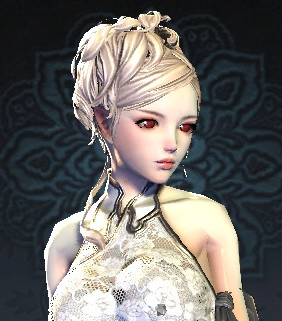 剑灵天族女捏脸数据图炽热双眸的美女